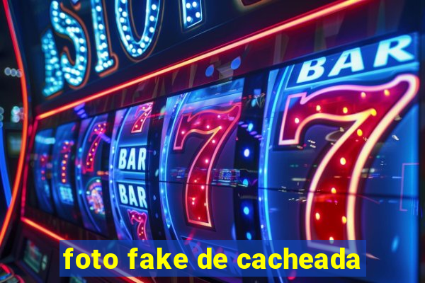 foto fake de cacheada